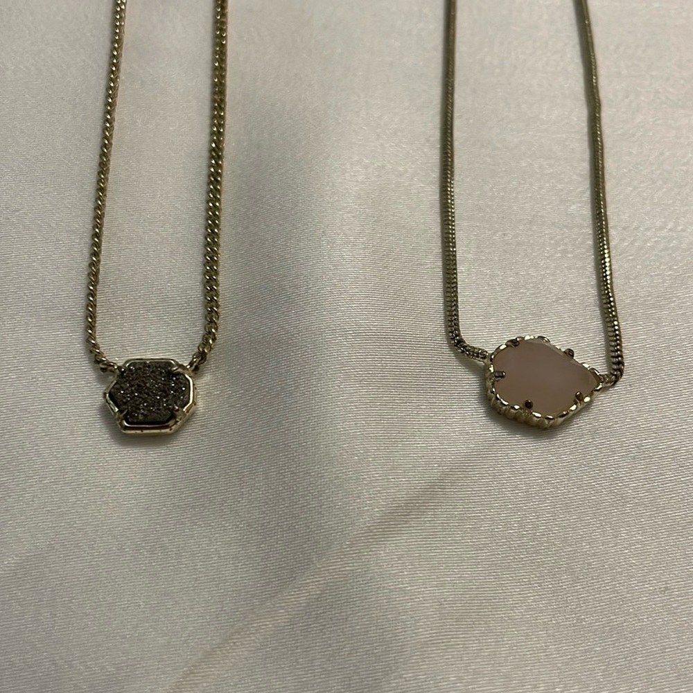 Kendra Scott necklaces . 2-pack